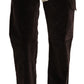Chic High Waist Cargo Pants in Sophisticated Brown