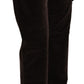 Chic High Waist Cargo Pants in Sophisticated Brown