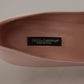 Pink Patent Leather Kitten Heels Pumps Shoes