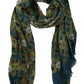 Elegant Multicolor Modal-Cashmere Men's Scarf
