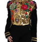 Enchanted Sicily Velvet Sequined Jacket