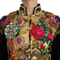 Enchanted Sicily Velvet Sequined Jacket