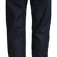 Dark Blue Low Waist Straight Fit Women Denim Jeans