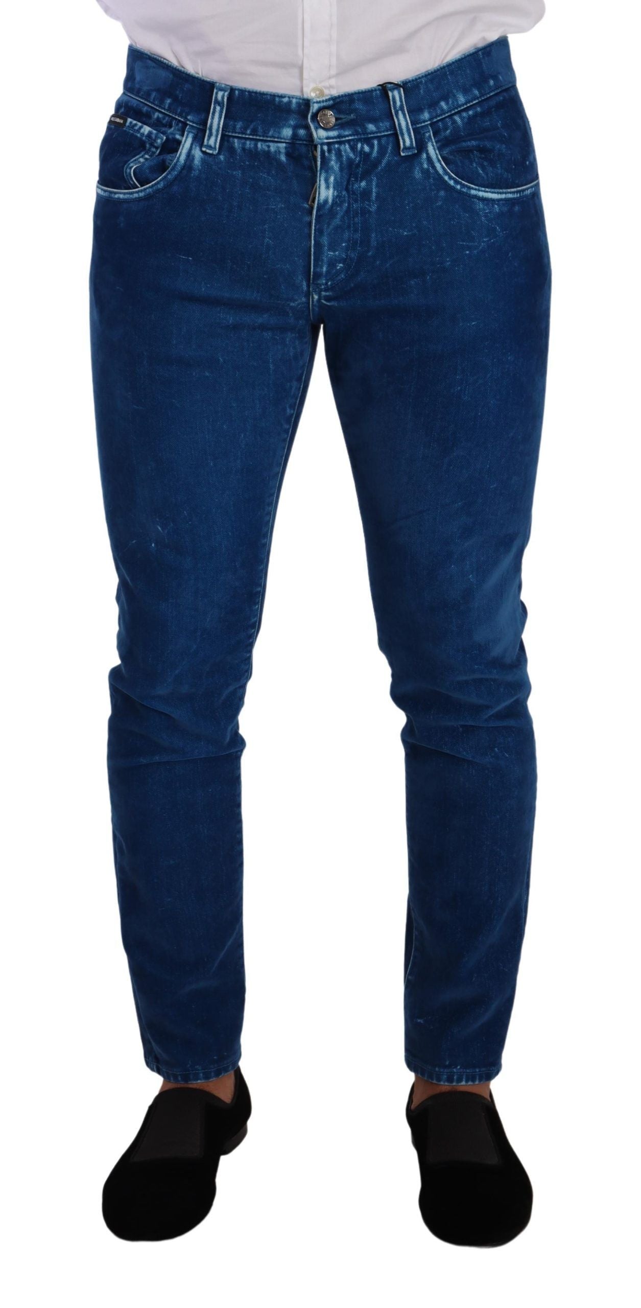 Sleek Slim Fit Italian Denim