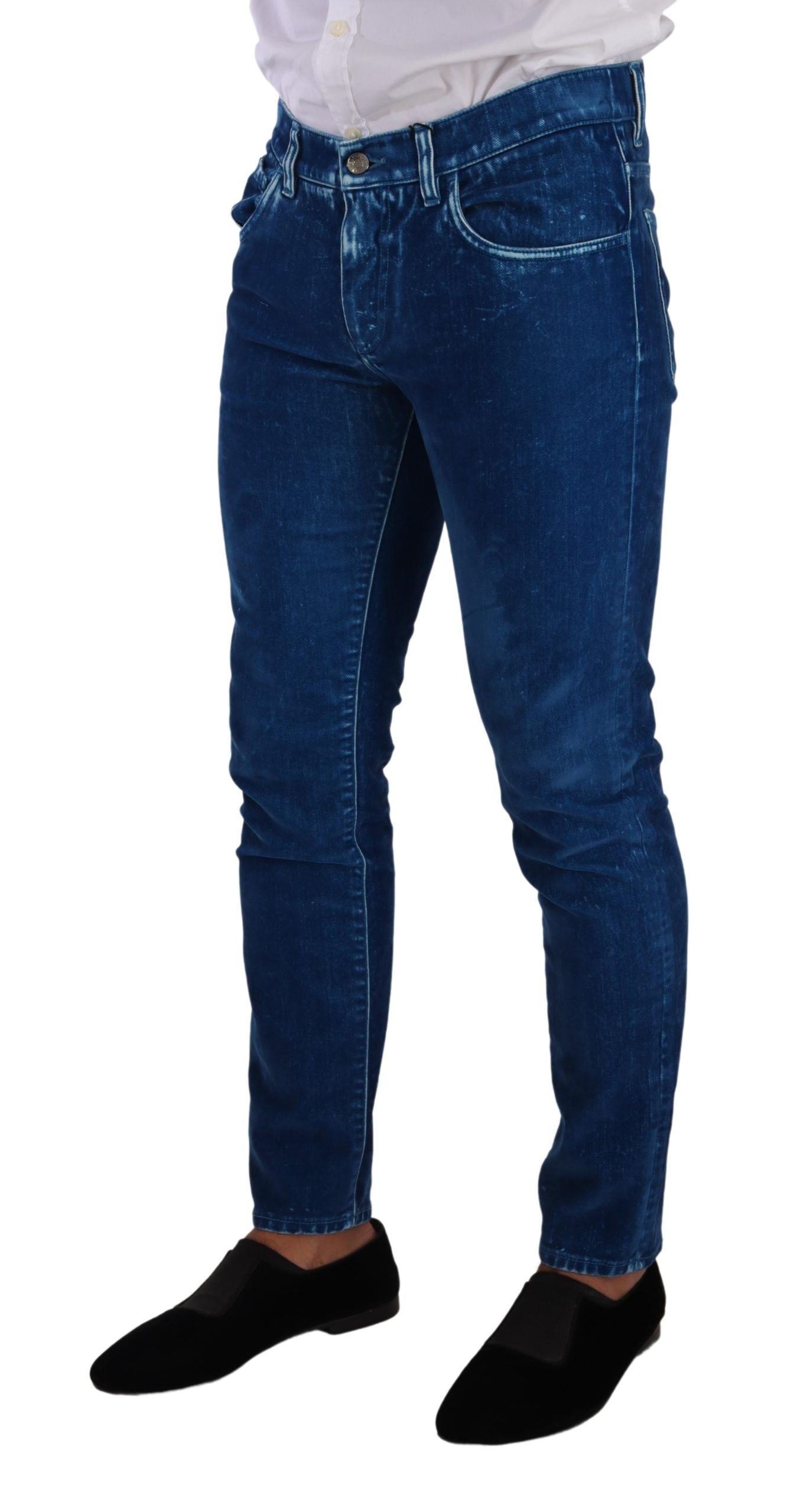 Sleek Slim Fit Italian Denim