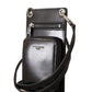Elegant Leather Phone Wallet with Strap