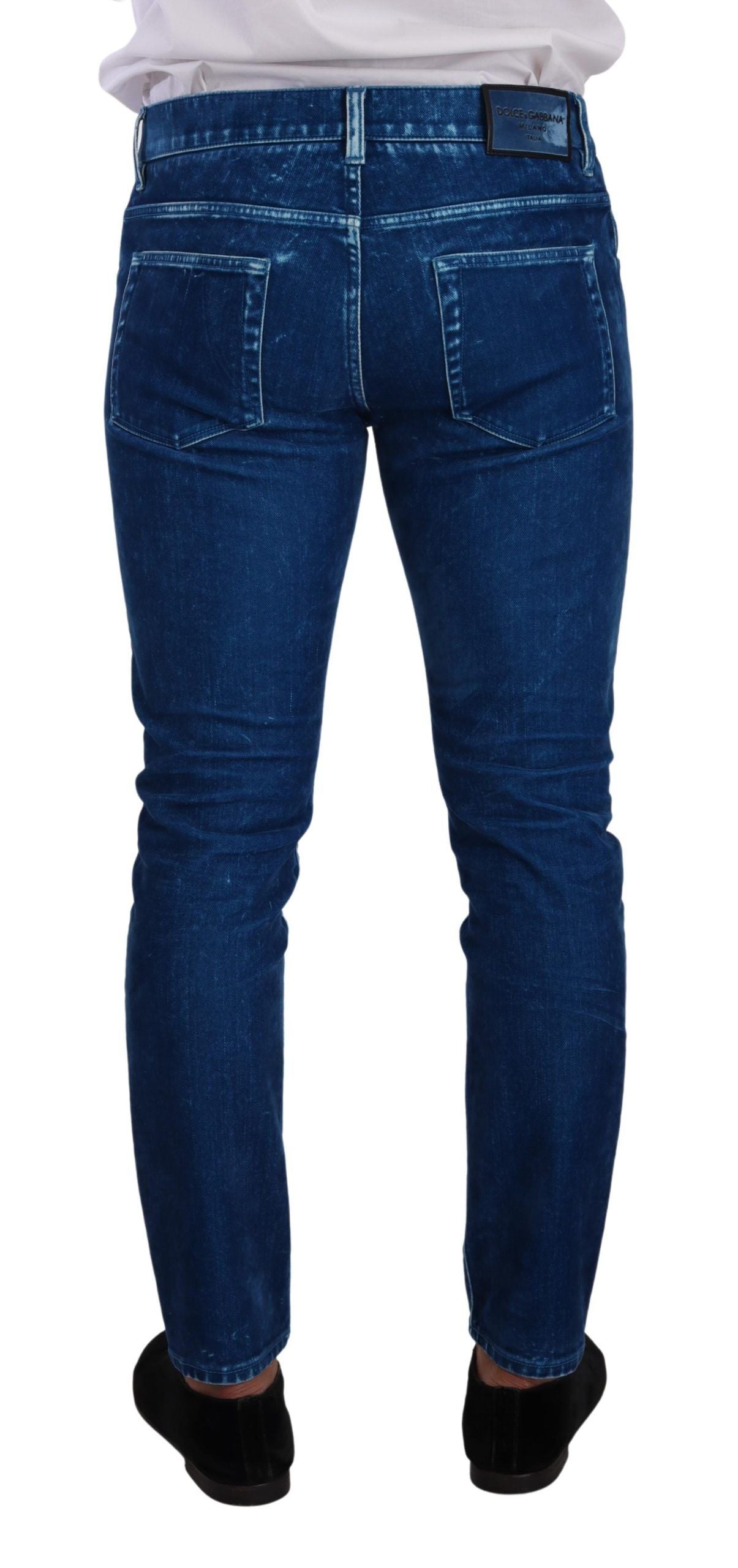 Sleek Slim Fit Italian Denim