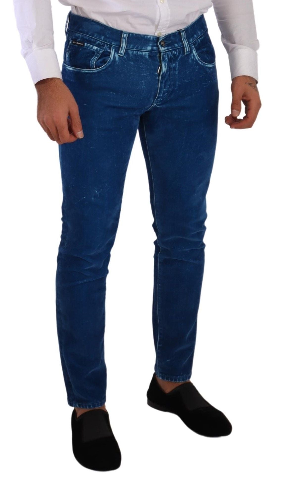 Sleek Slim Fit Italian Denim