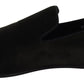 Green Velvet Slip On Mens Loafers Shoes