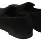 Green Velvet Slip On Mens Loafers Shoes