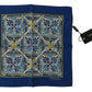 Elegant Majolica Silk Square Scarf