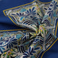 Elegant Majolica Silk Square Scarf