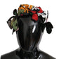 Elegant Silk Floral Butterfly Headband