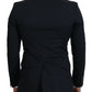 Blue Cotton Formal Taormina Blazer