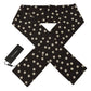 Brown White Polka Dots Shawl Warm Neck Wrap Scarf