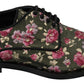 Floral Elegance Jacquard Flat Shoes