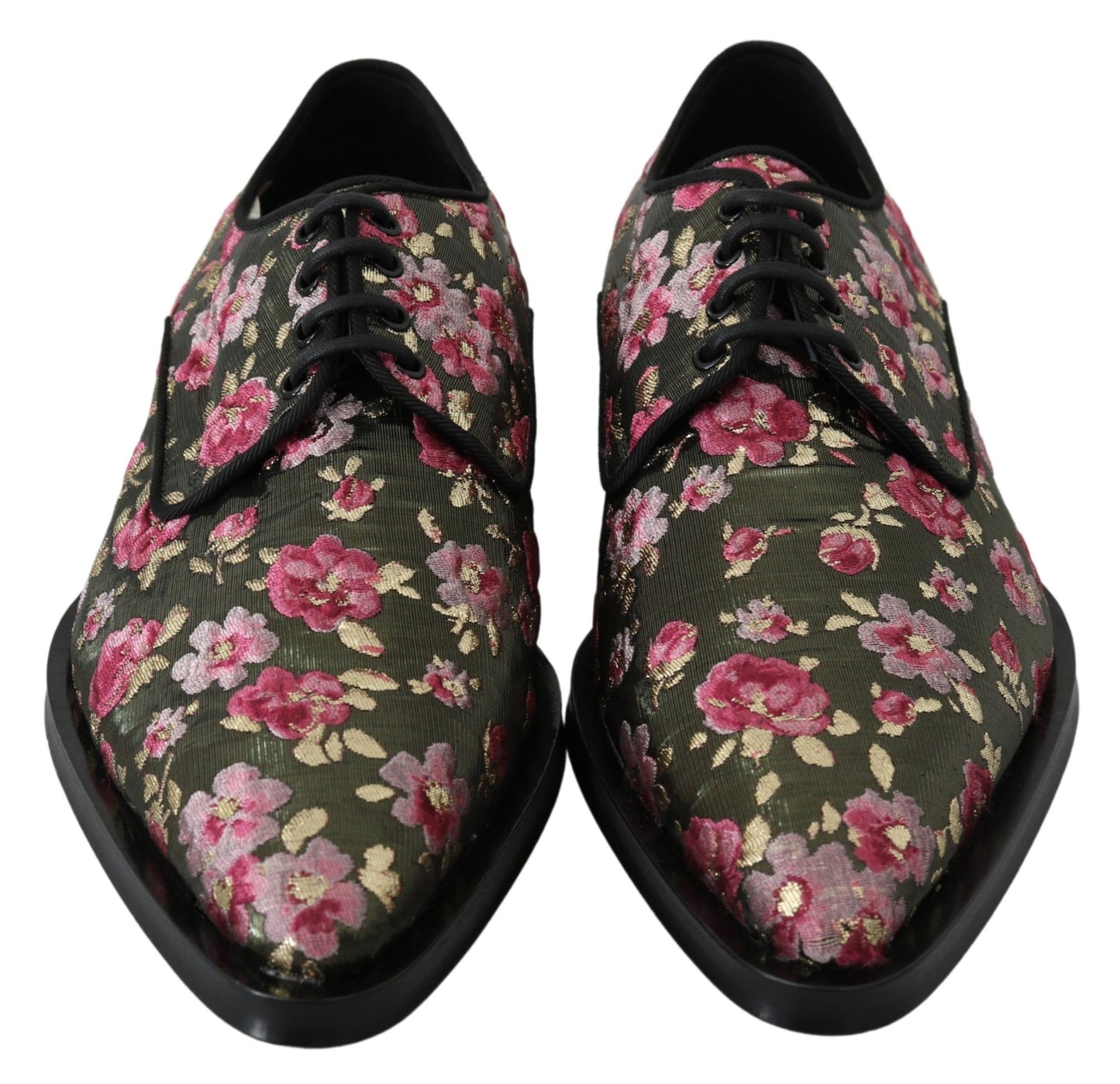 Floral Elegance Jacquard Flat Shoes