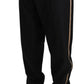 Elegant Black Silk-Blend 3 Piece Suit