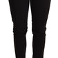 Black Slim Fit Denim Cotton Stretch Jeans
