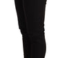 Black Slim Fit Denim Cotton Stretch Jeans