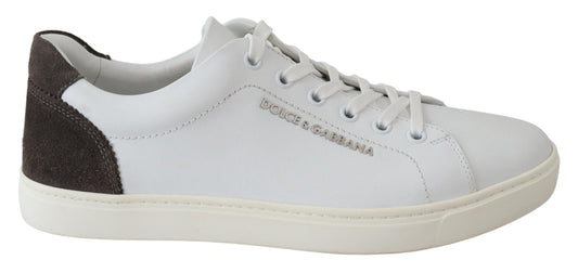 Elegant Low Top Leather Sneakers