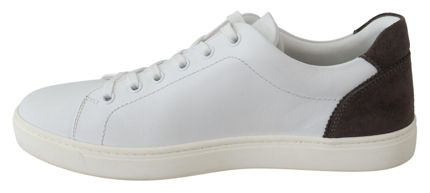 Elegant Low Top Leather Sneakers