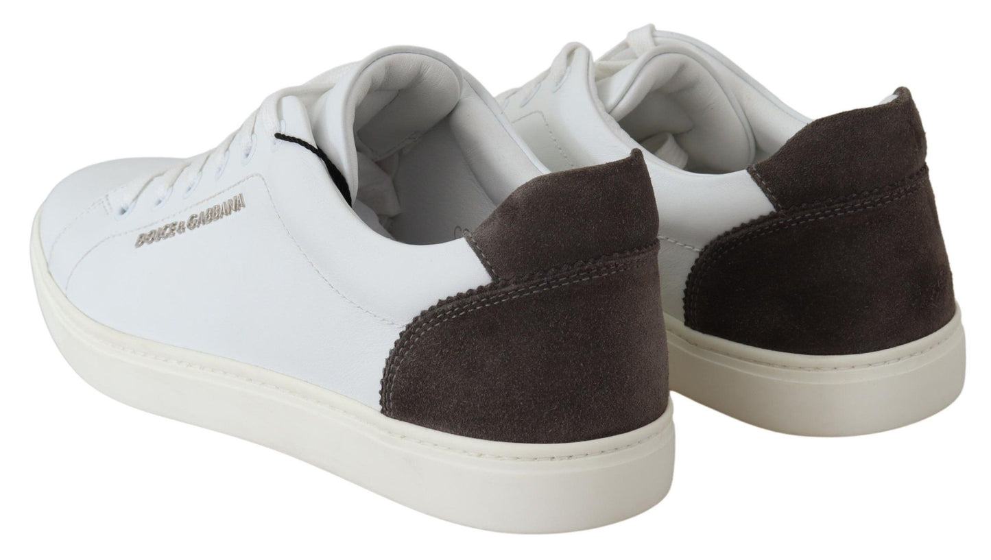 Elegant Low Top Leather Sneakers