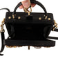 Enchanted Velvet Iguana Leather Box Bag