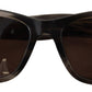 Chic Brown Gradient Women's Sunglasses