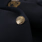 Elegant Black Wool Formal Blazer