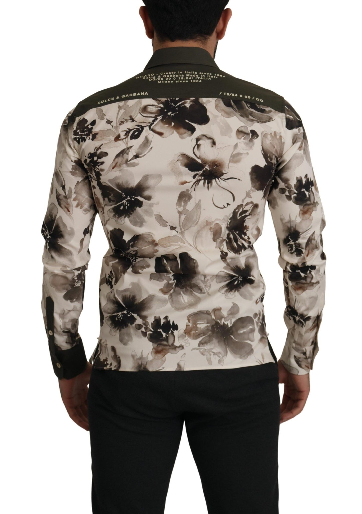 Floral Print Casual Cotton Shirt