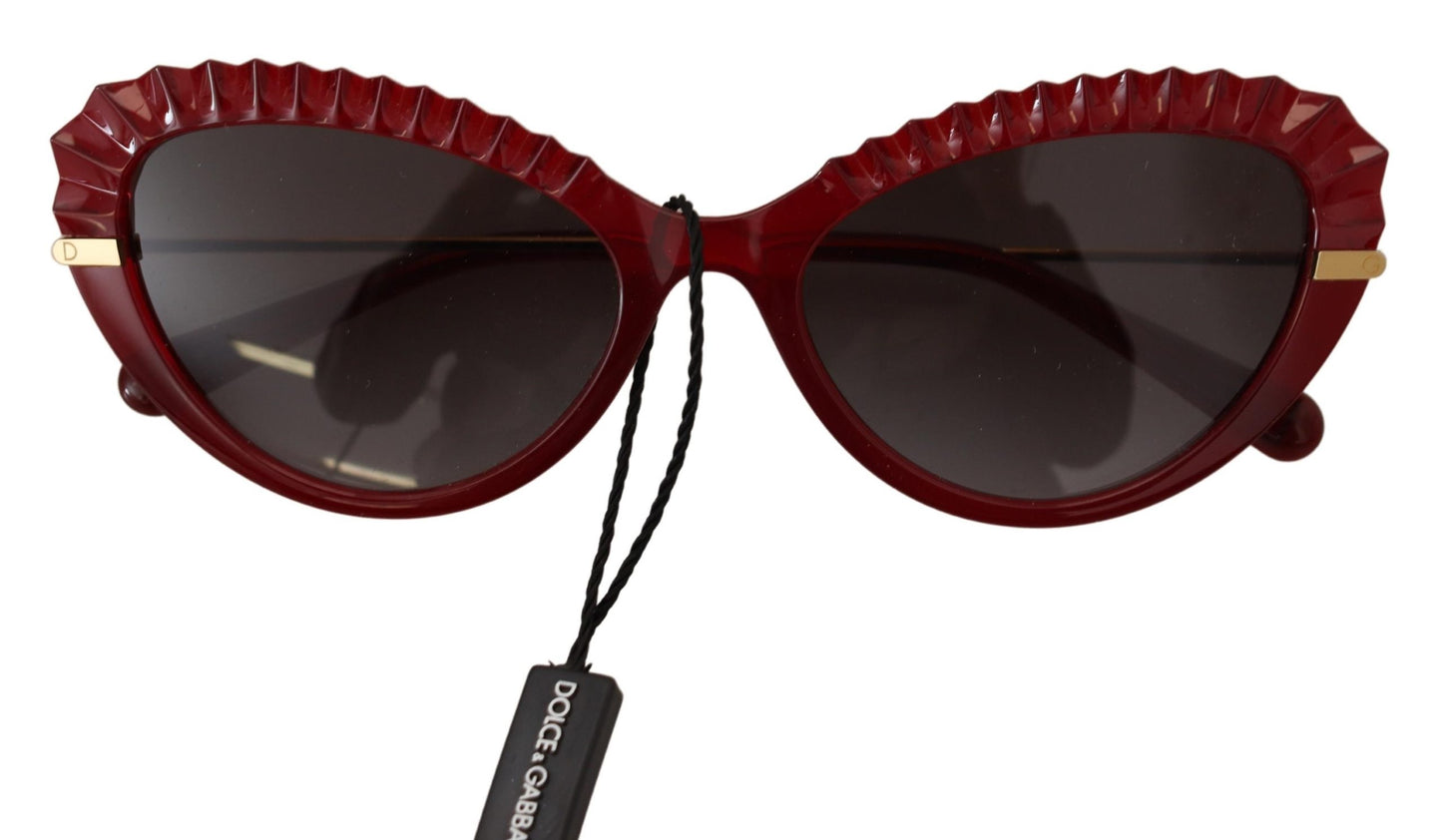 Chic Red Gradient Lens Sunglasses