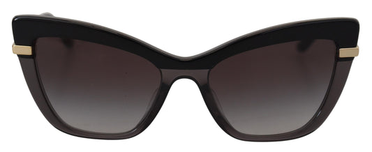 Elegant Black Acetate Sunglasses for Women