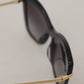 Elegant Black Acetate Sunglasses for Women