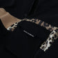 Elegant Hooded Black Pullover Sweater