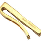 Elegant Gold Brass Tie Clip for Men