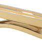 Elegant Gold Brass Tie Clip for Men