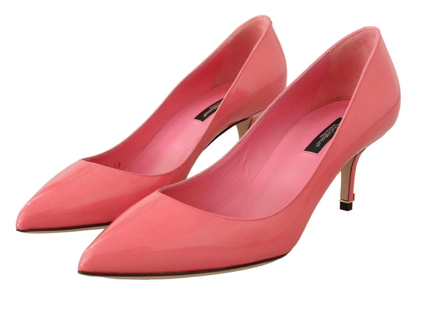 Chic Patent Leather Pink Pumps