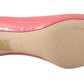 Chic Patent Leather Pink Pumps