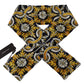 Elegant Multicolor Silk Men's Scarf