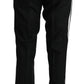 Elegant Black White Two-Piece Suit Ensemble