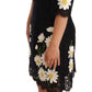 Elegant Floral Lace Embroidered Sheath Dress