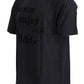 Gray Crewneck Cotton Short Sleeve  T-shirt