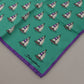Multicolor Printed DG Logo Square Handkerchief Scarf
