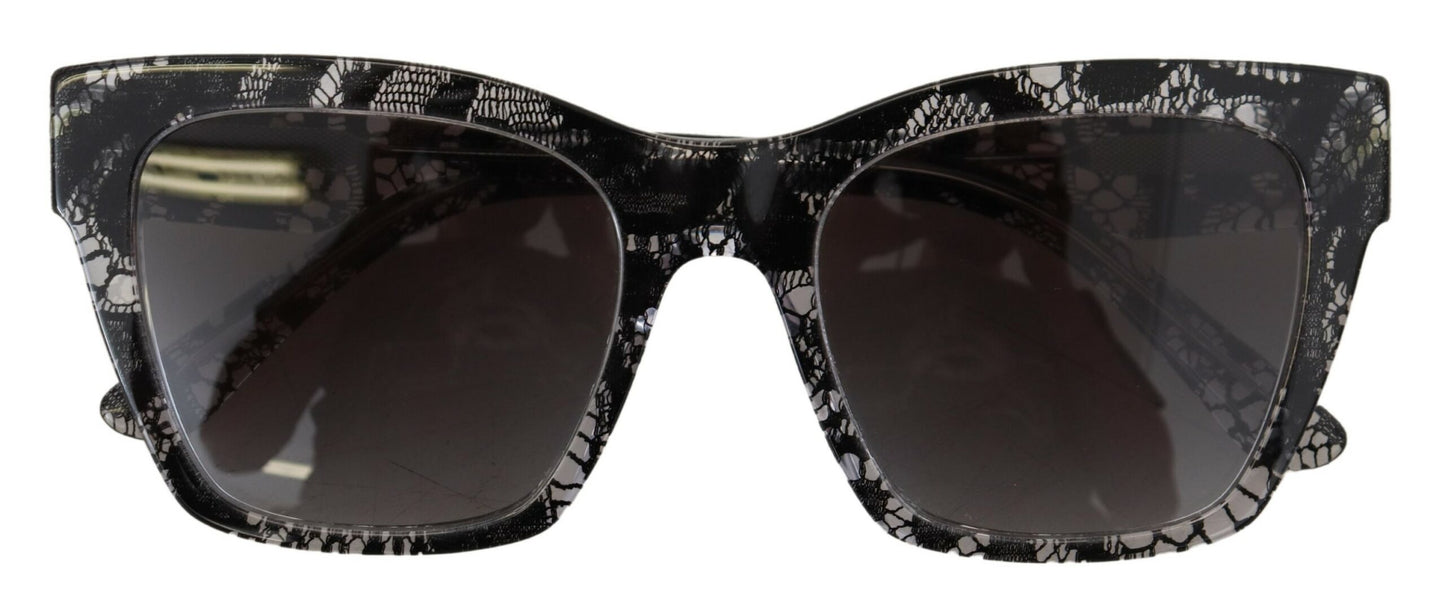 Chic Black Acetate Women's Sunglasses