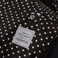 Elegant Silk Polka Dot Suit