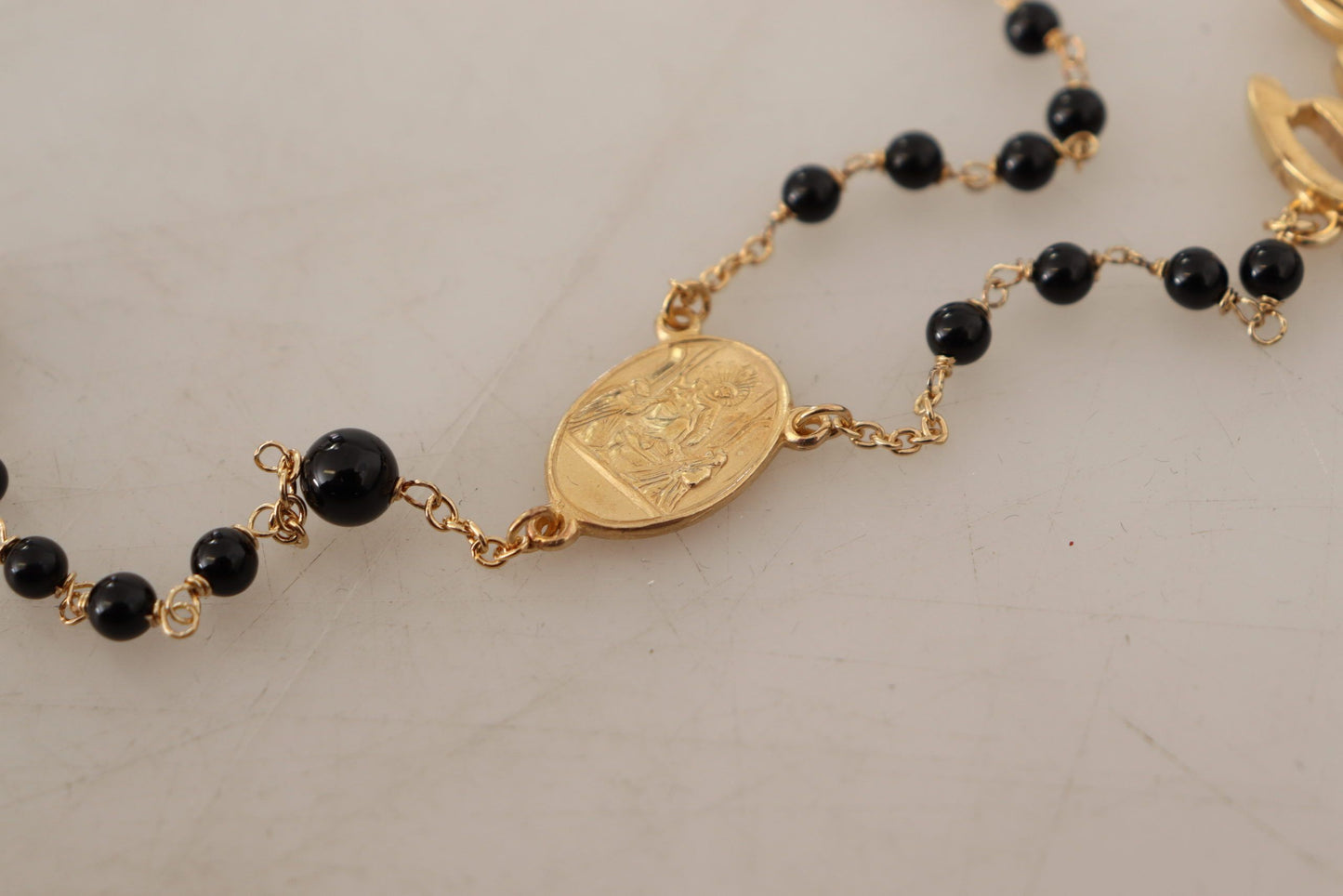 Elegant Gold-Plated Rosemary Necklace