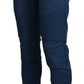 Sleek Skinny Blue Pants for Men