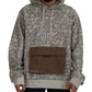 Beige Hooded Luxury Sweater