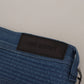 Sleek Skinny Blue Pants for Men